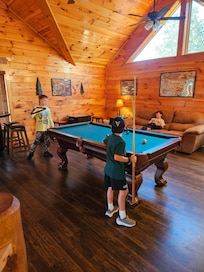 Pool and arcade games