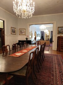 Dinning room where we ate breakfast every morning.