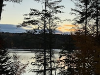 Sunrise sipping coffee on our balcony.