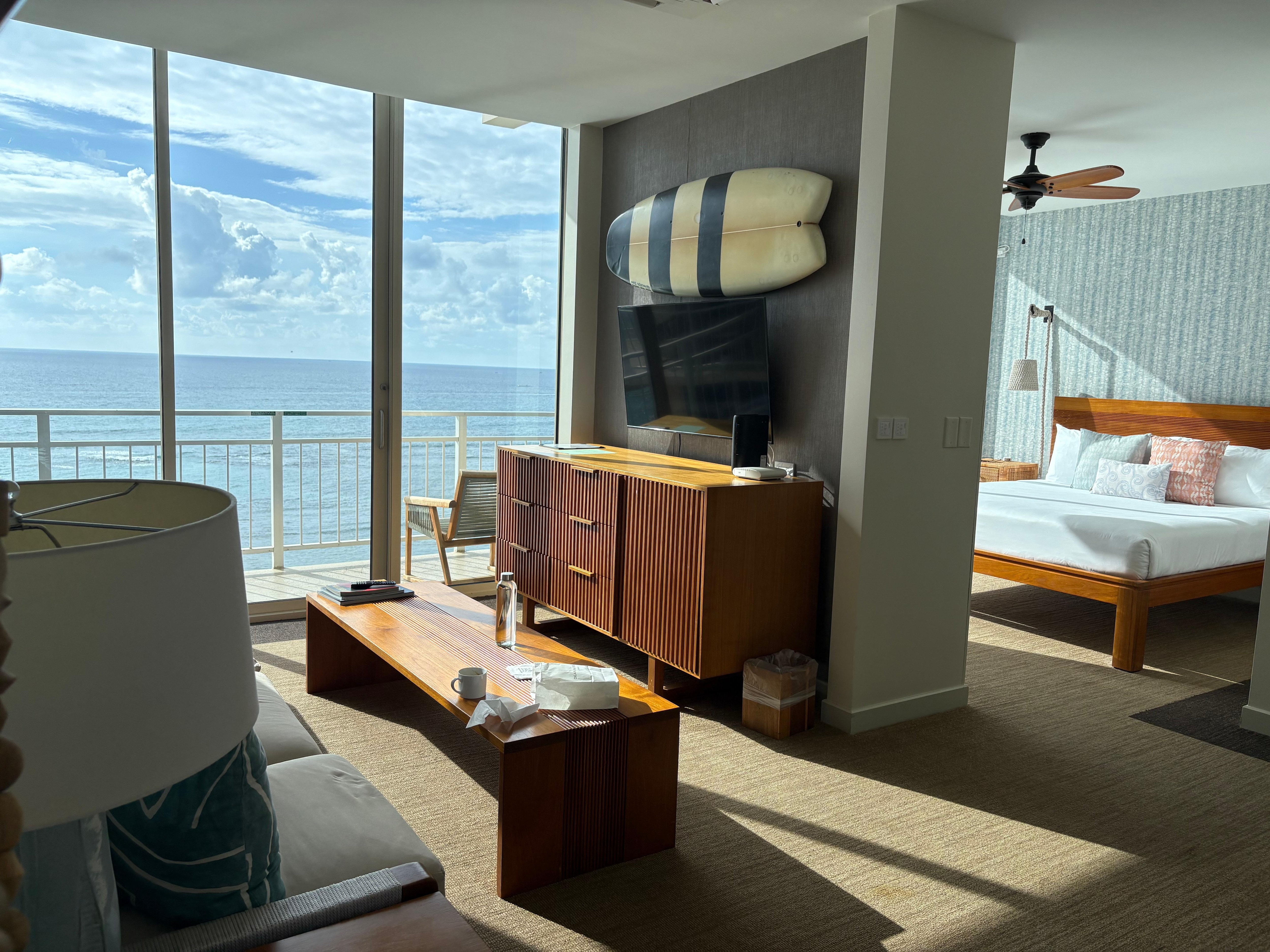 ジュニアスイートの部屋