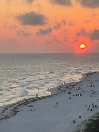 Sunset View from our Balcony