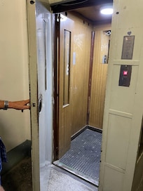 Elevator - very authentic but worked well!