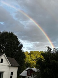 View from back deck