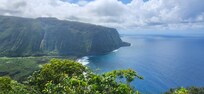 Waipi'o overlook just down the street