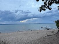 View from the beach.