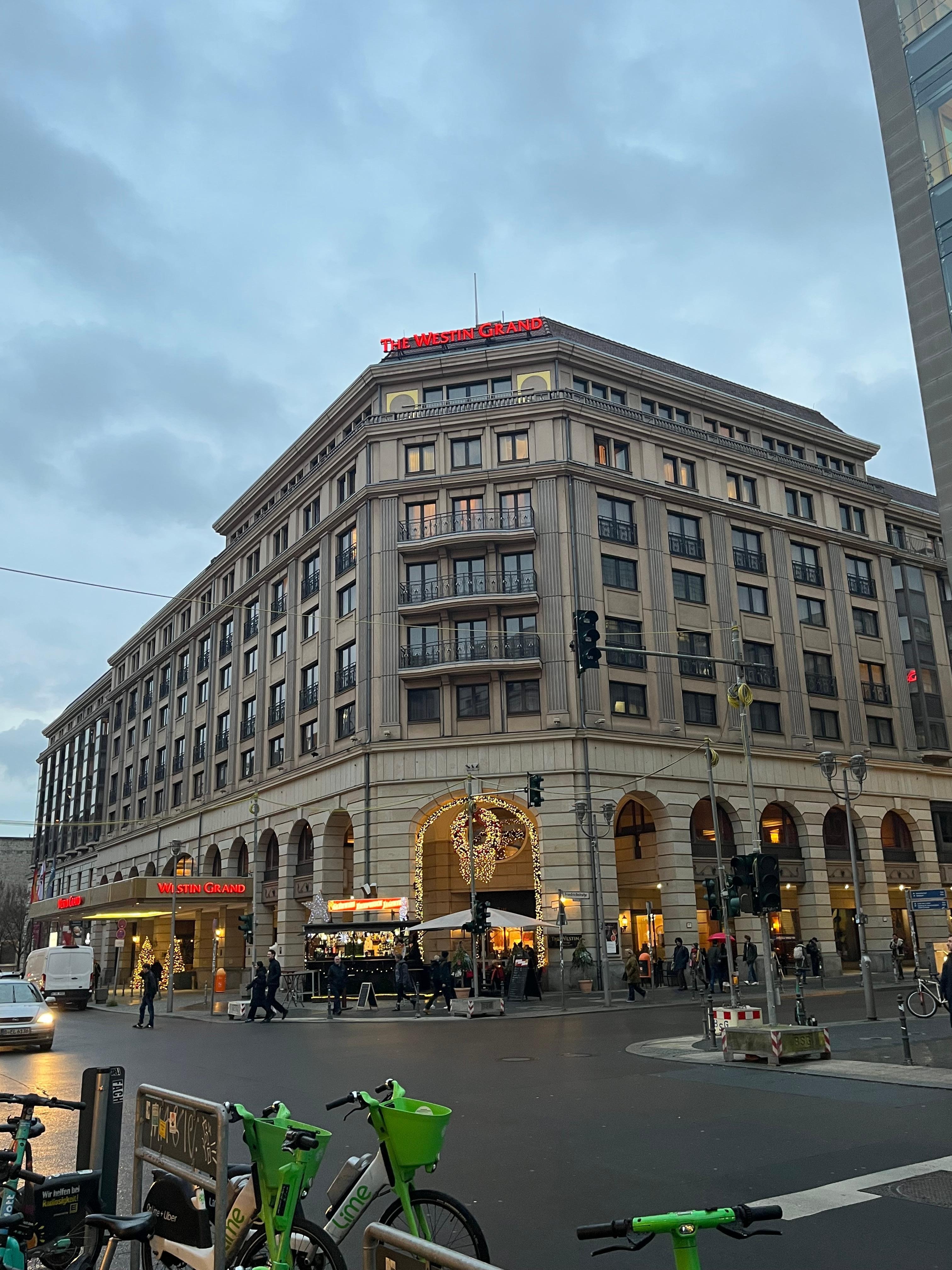 Beautiful lobby and seasonal decorations!
