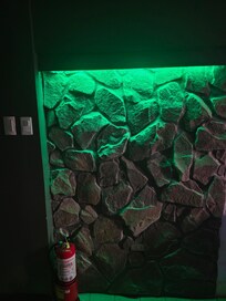 The lighting and choice of a stone look was Fantastic ‼️