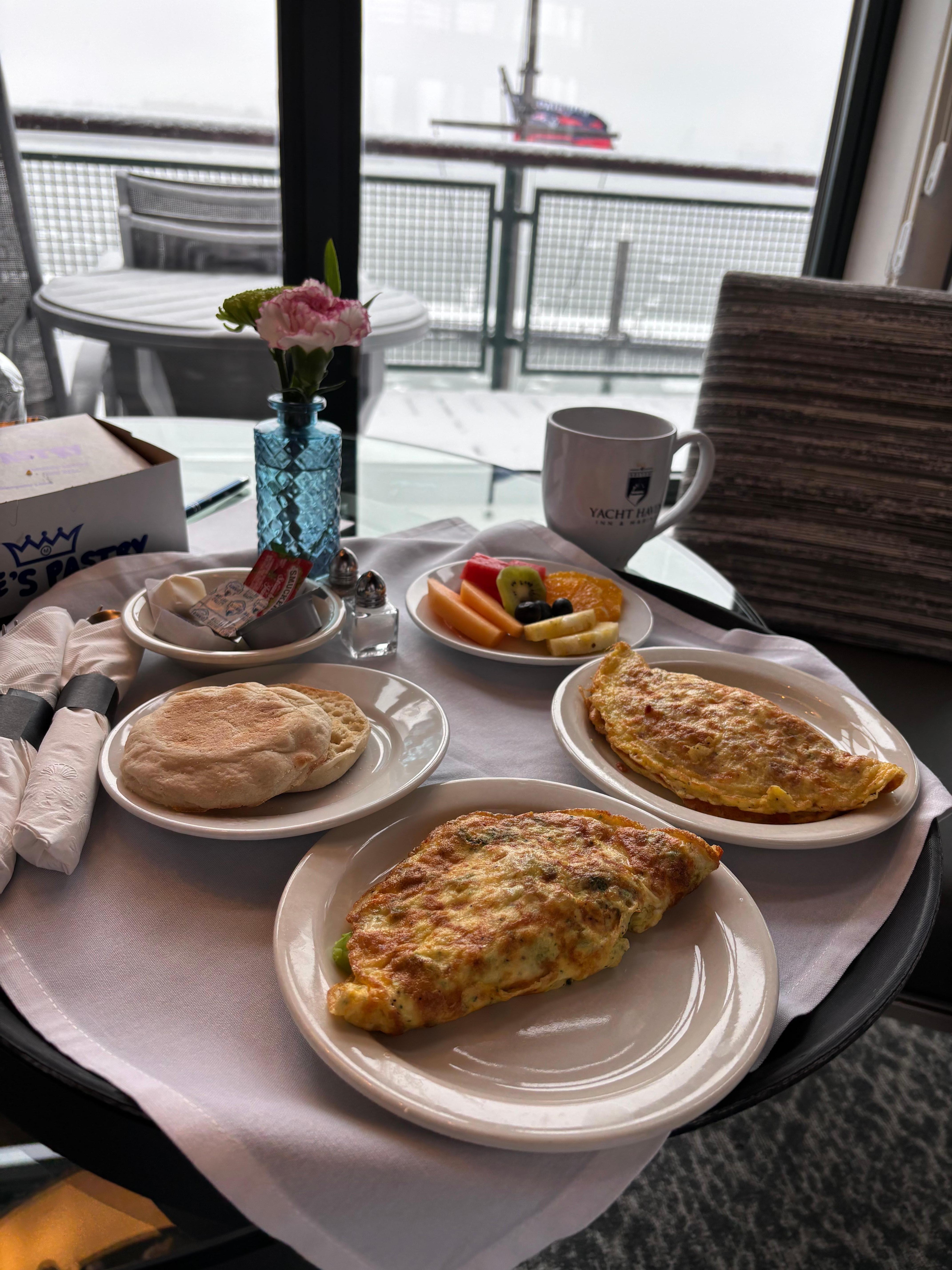 Breakfast is fabulous!