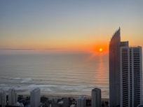 Sunrise from master bedroom