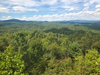 View from North facing deck.