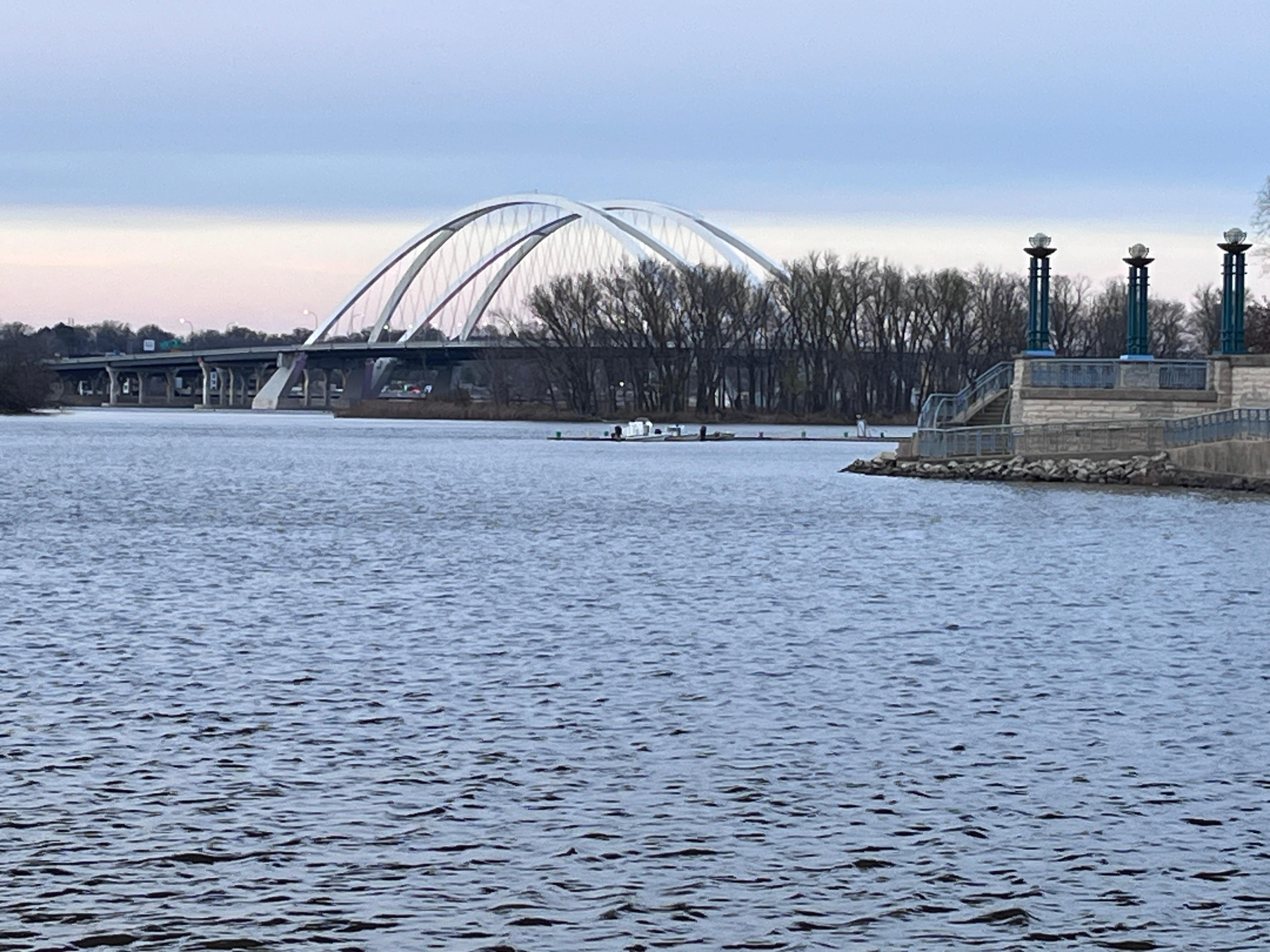 Taking a walk near the river was the best part of our stay 