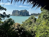 View from breakfast restaurant