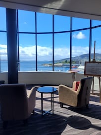 View from the 19th floor elevator lobby