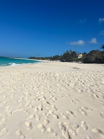 Nearby private beach