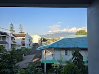 Nice view from balcony.