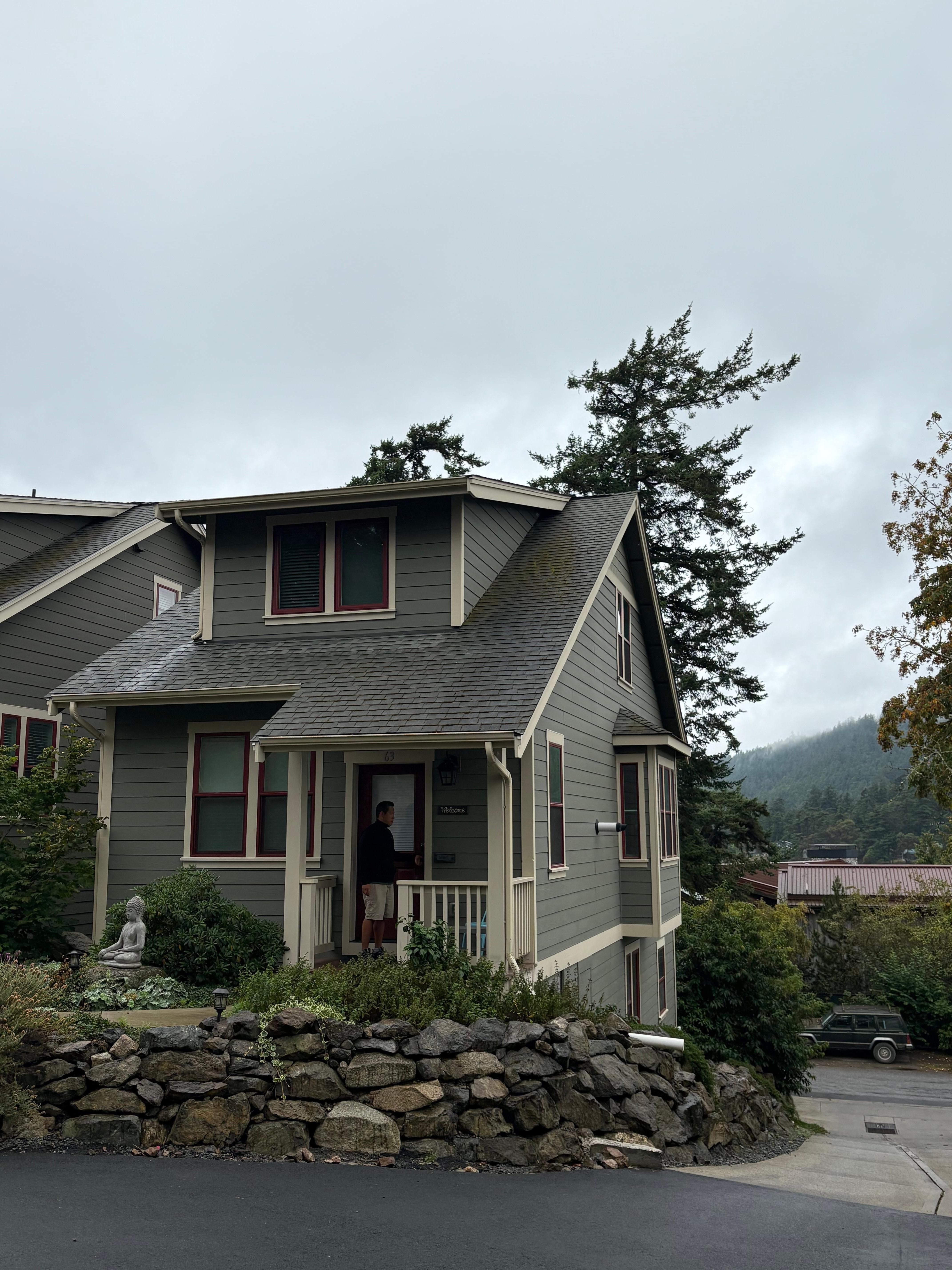 View of the townhouse.