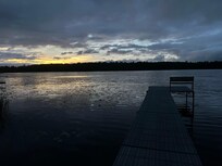 Sunset right off the dock