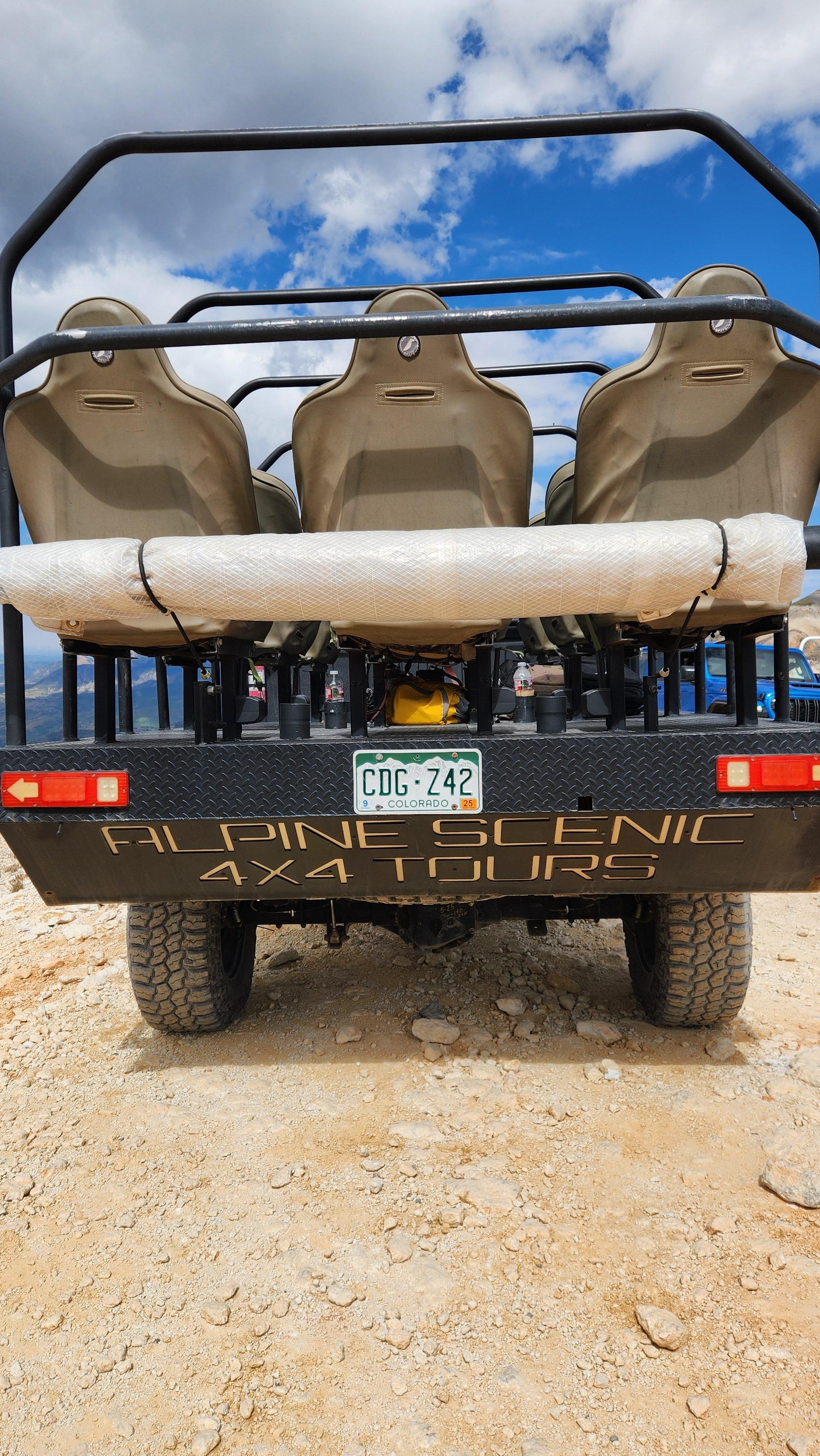 Alpine Tours 5 Stars!! Ask for Joe.