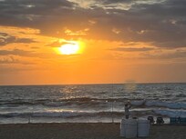 Sunrise at the beach