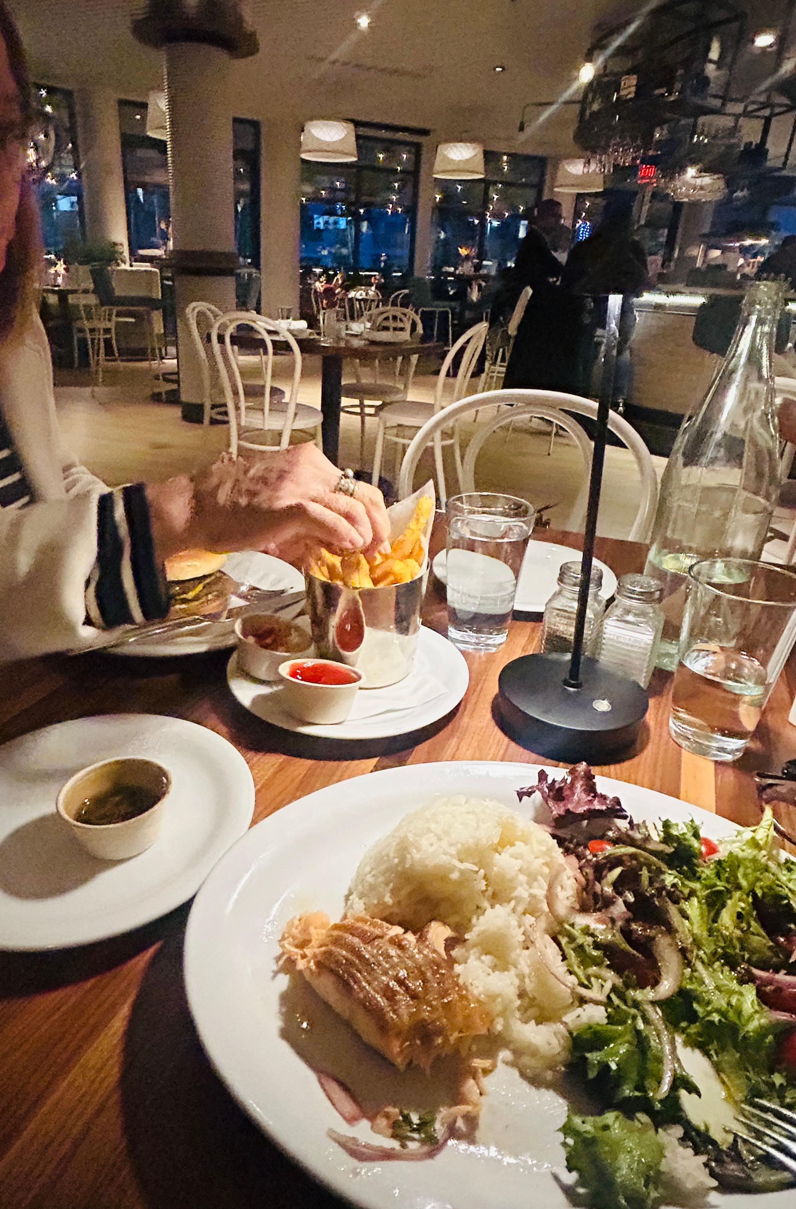 Wilson Restaurant, very good food and service. 