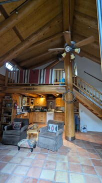 Inside the cabin