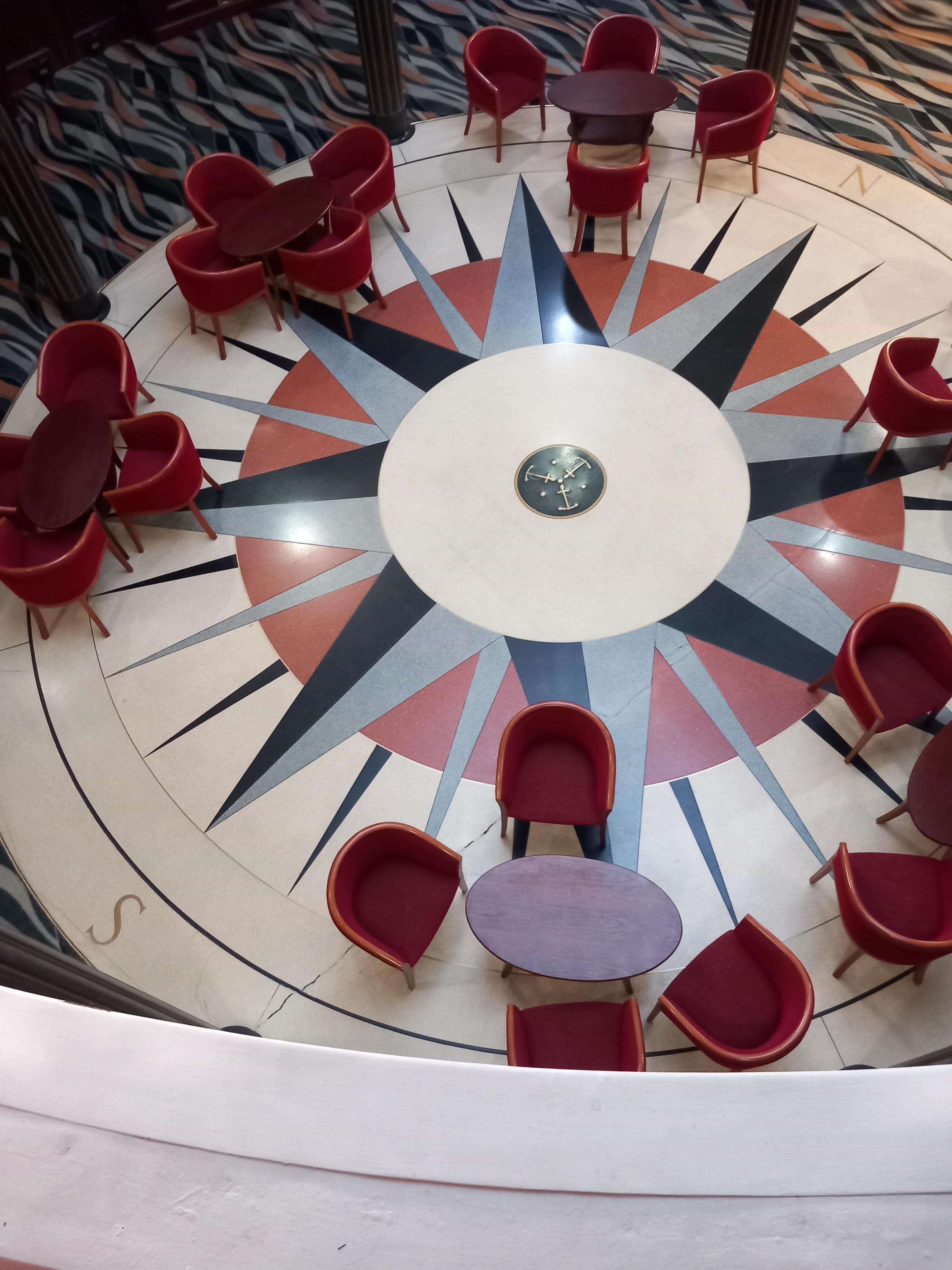 The Compass foyer.