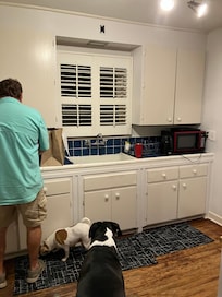 Kitchen with all the gadgets