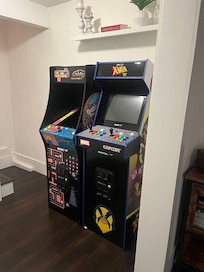 Fun games, especially Miss Pac-man.