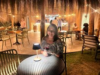 The Tiki Bar has filling snacks at reasonable prices. Drinks are generous size.