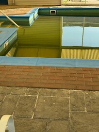 That's pool and yes it was open.