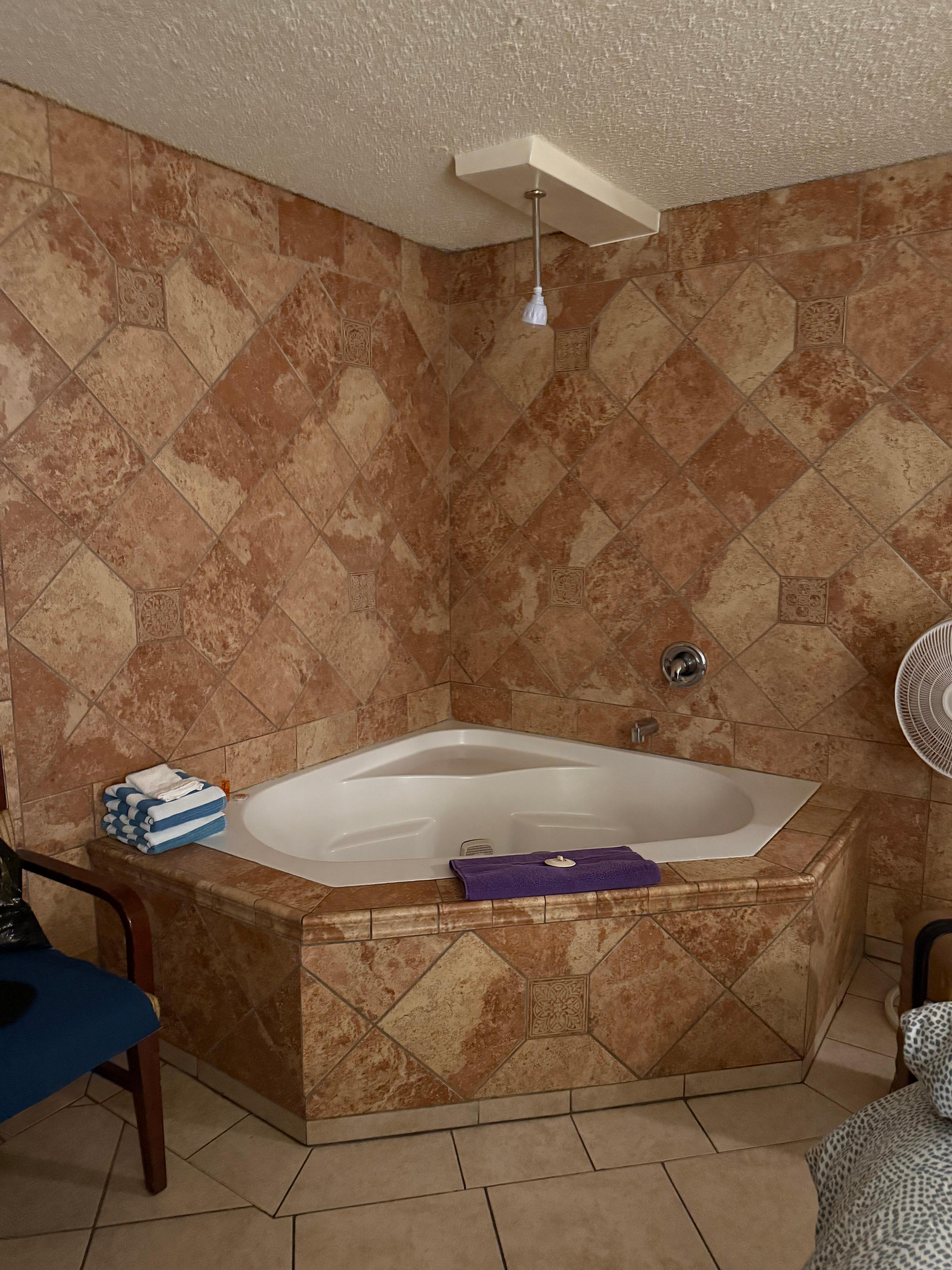 This was our “shower”