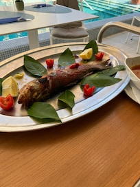 Example of food from onsite restaurant (it was a special of the day)
