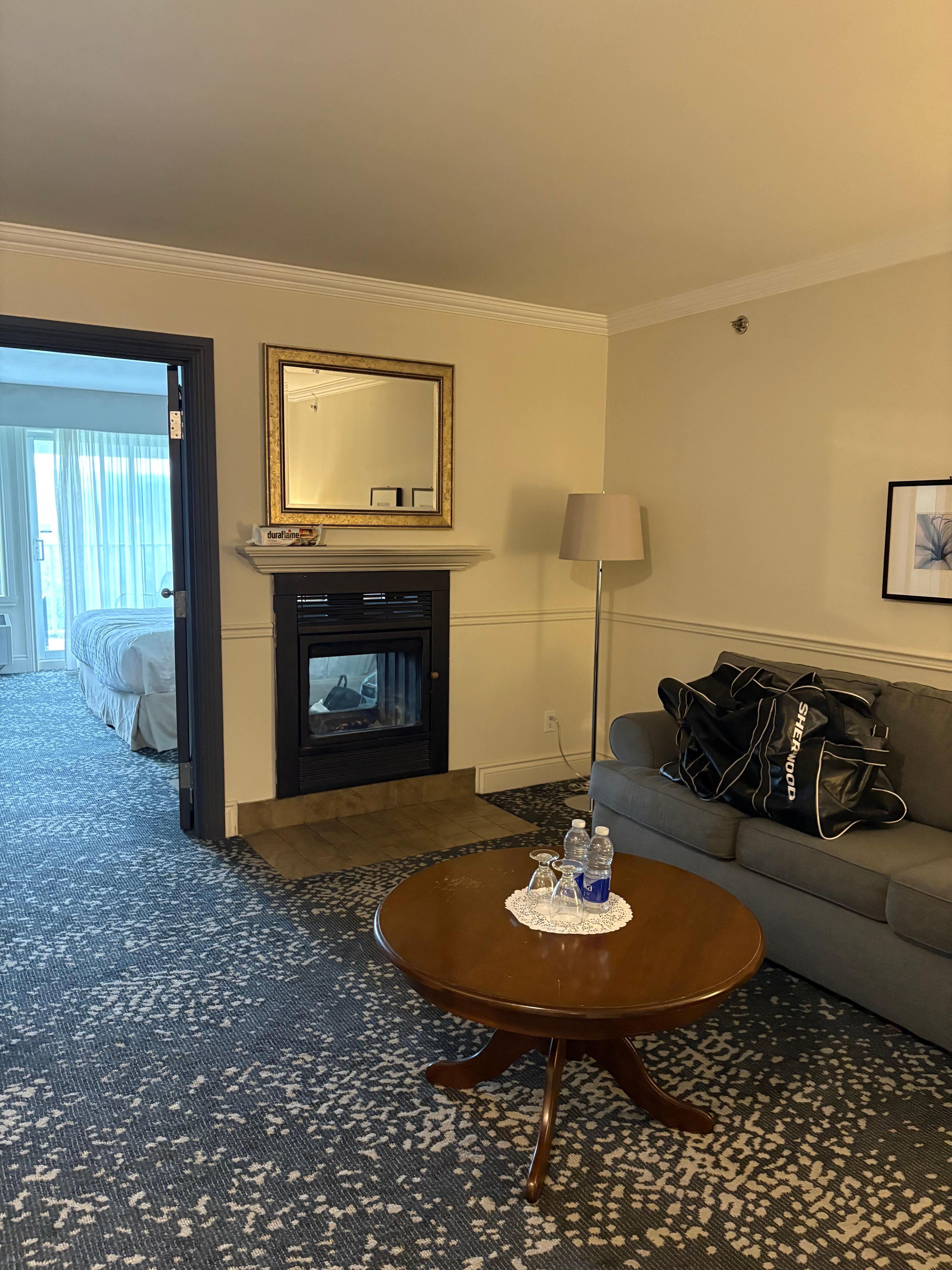 Junior suite with fireplace 