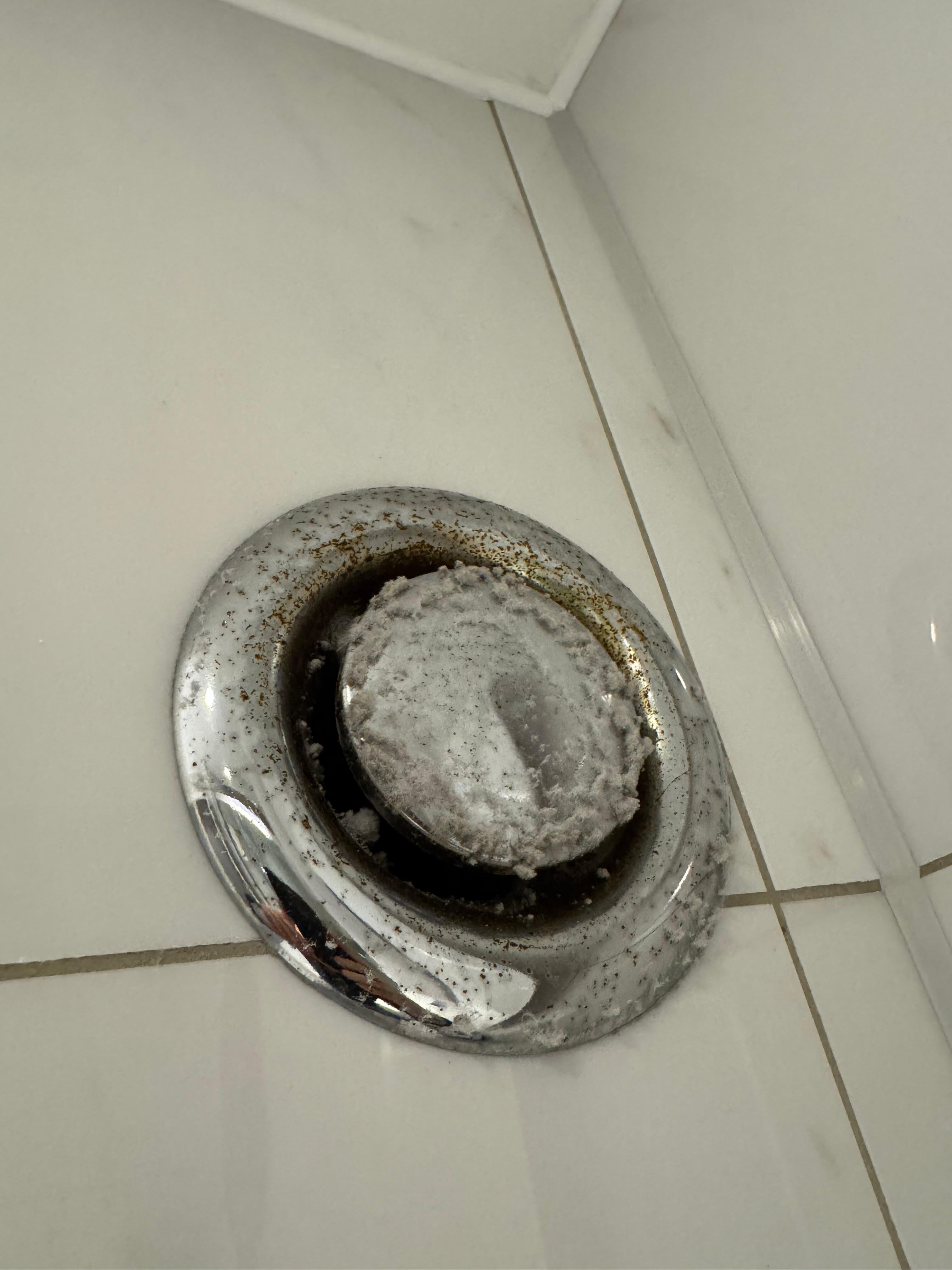 Ventilation system looks like never been cleaned 
