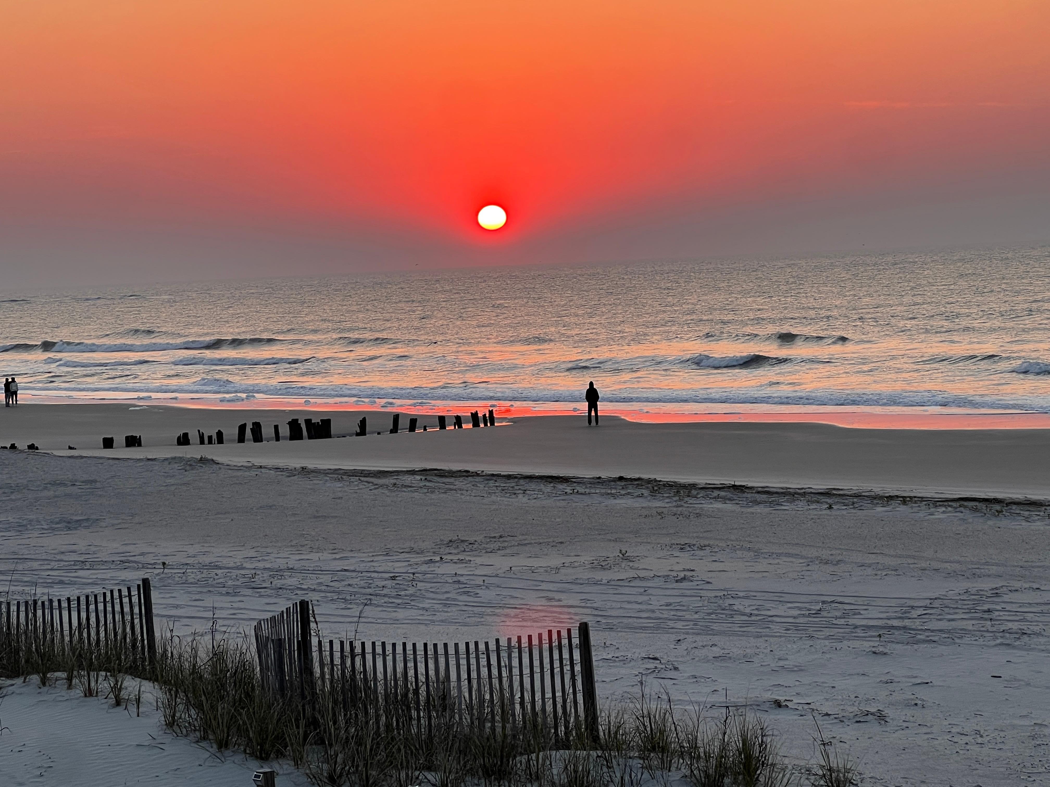 View from the covered porch.