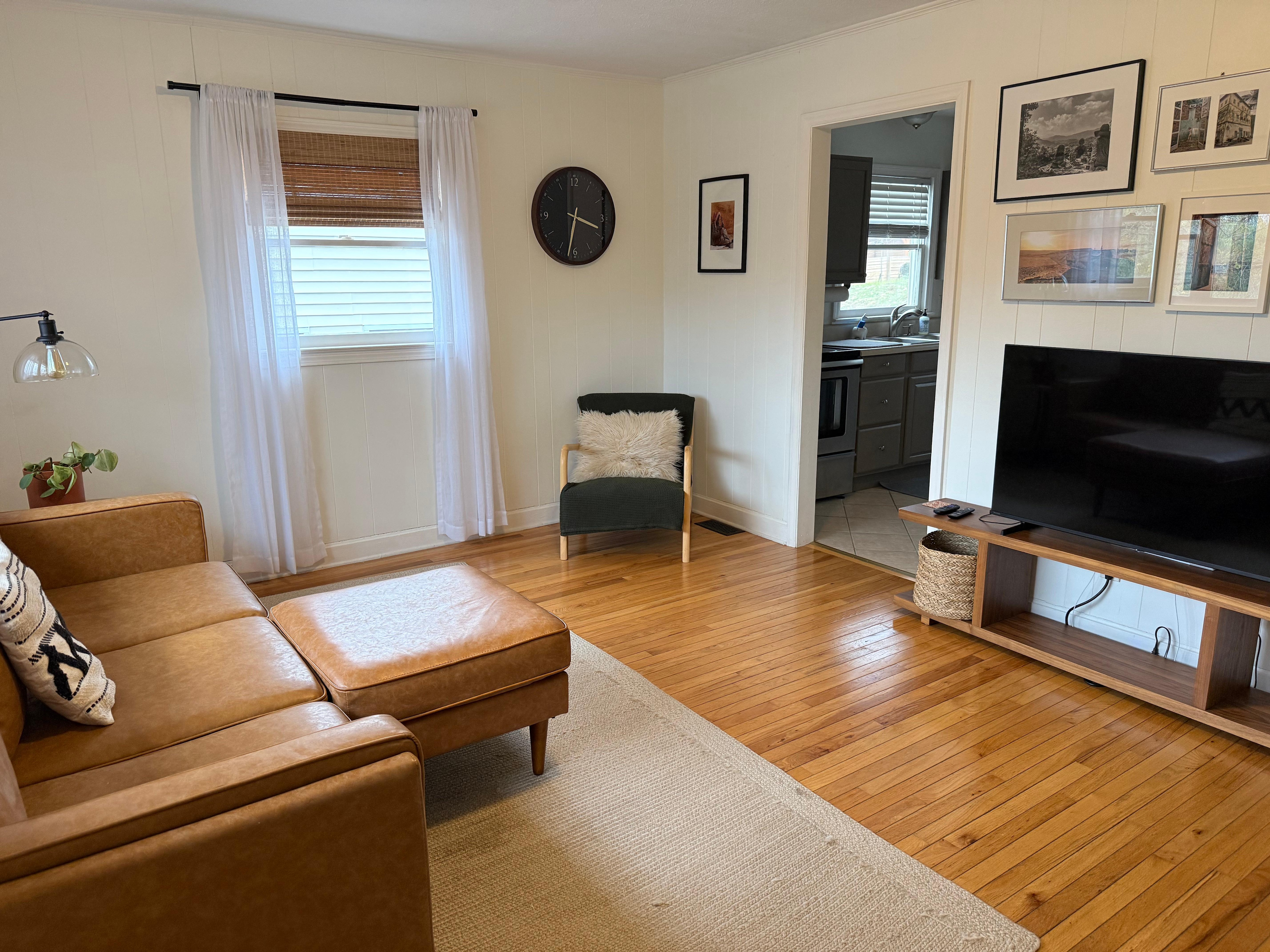 Living room from front door