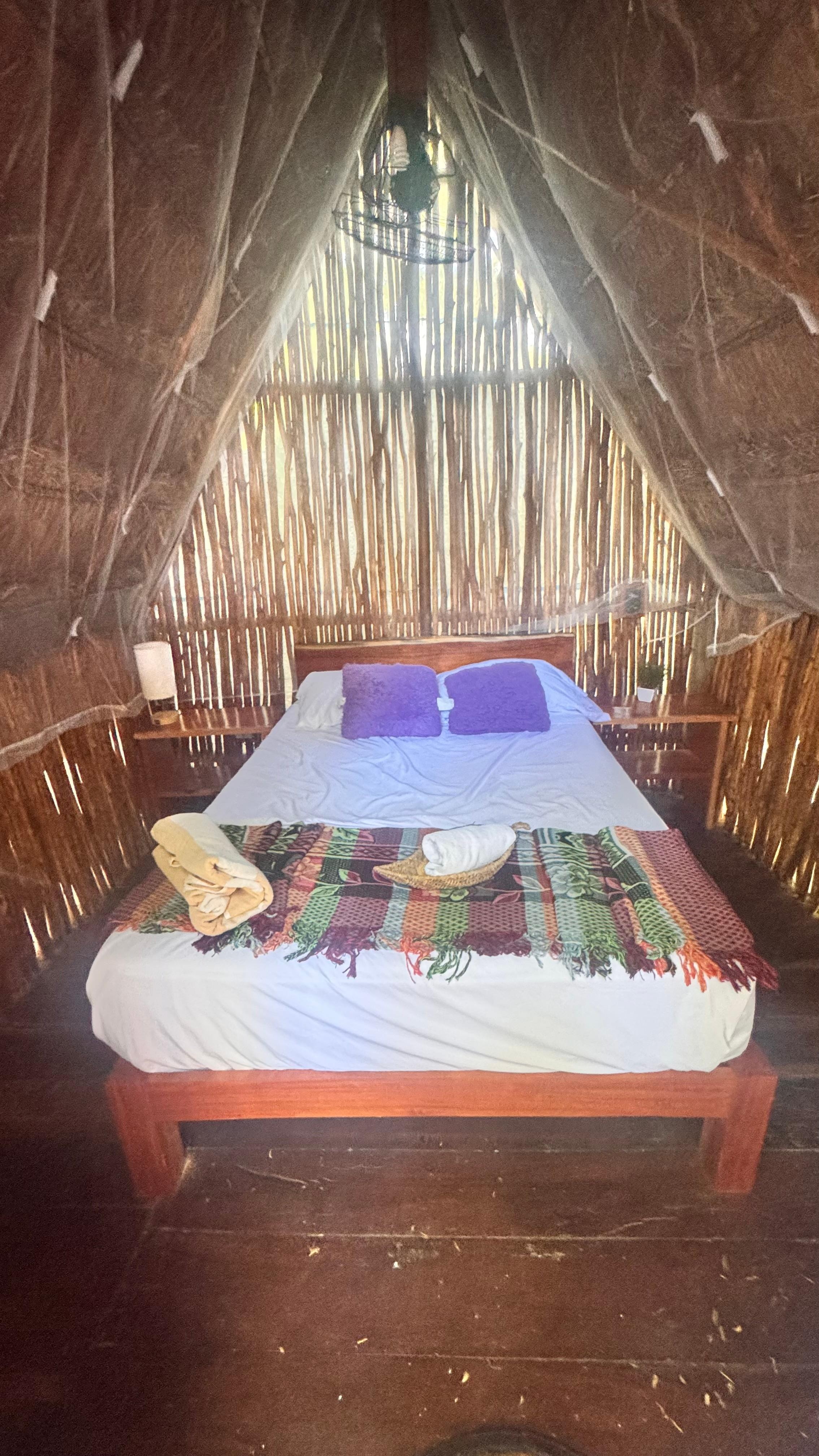 Interior of a cabana