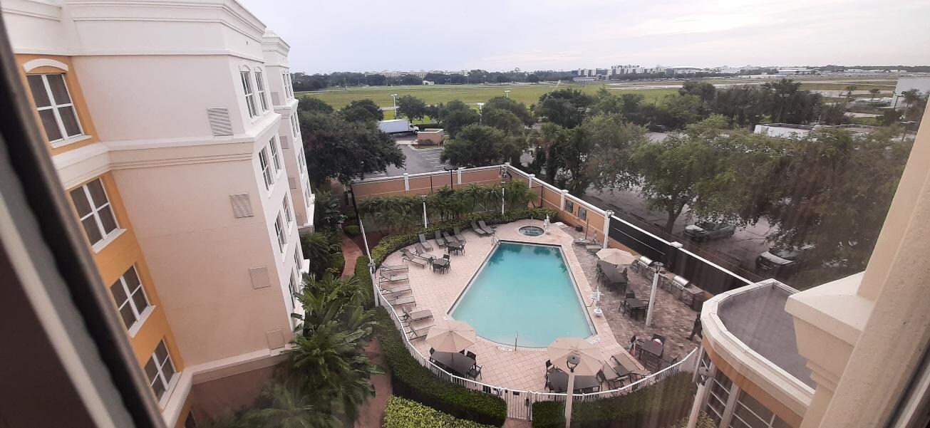 5th Floor Pool & B-Ball Court View 
