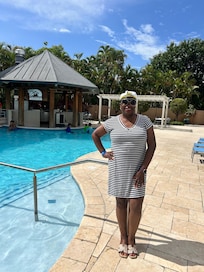 Pool area
