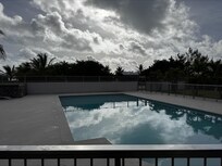Nice pool, no chairs