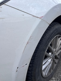 Aracımın çizildiğine dair görüntü