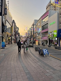 Long shopping street