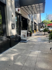 The exterior of Claridge House