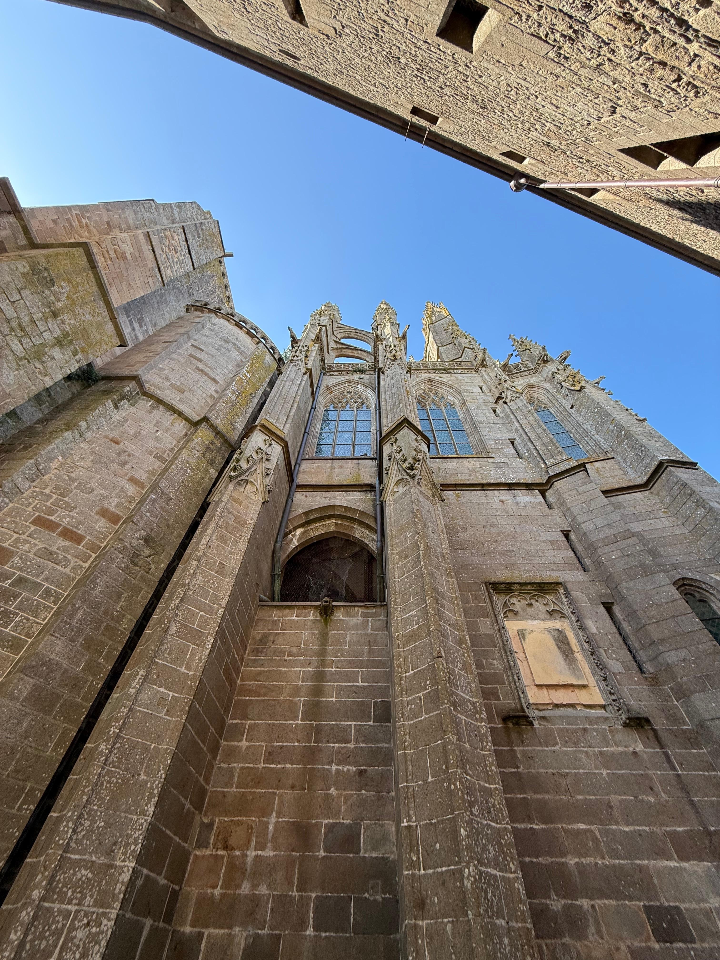 The Abbey’s Towering Walls