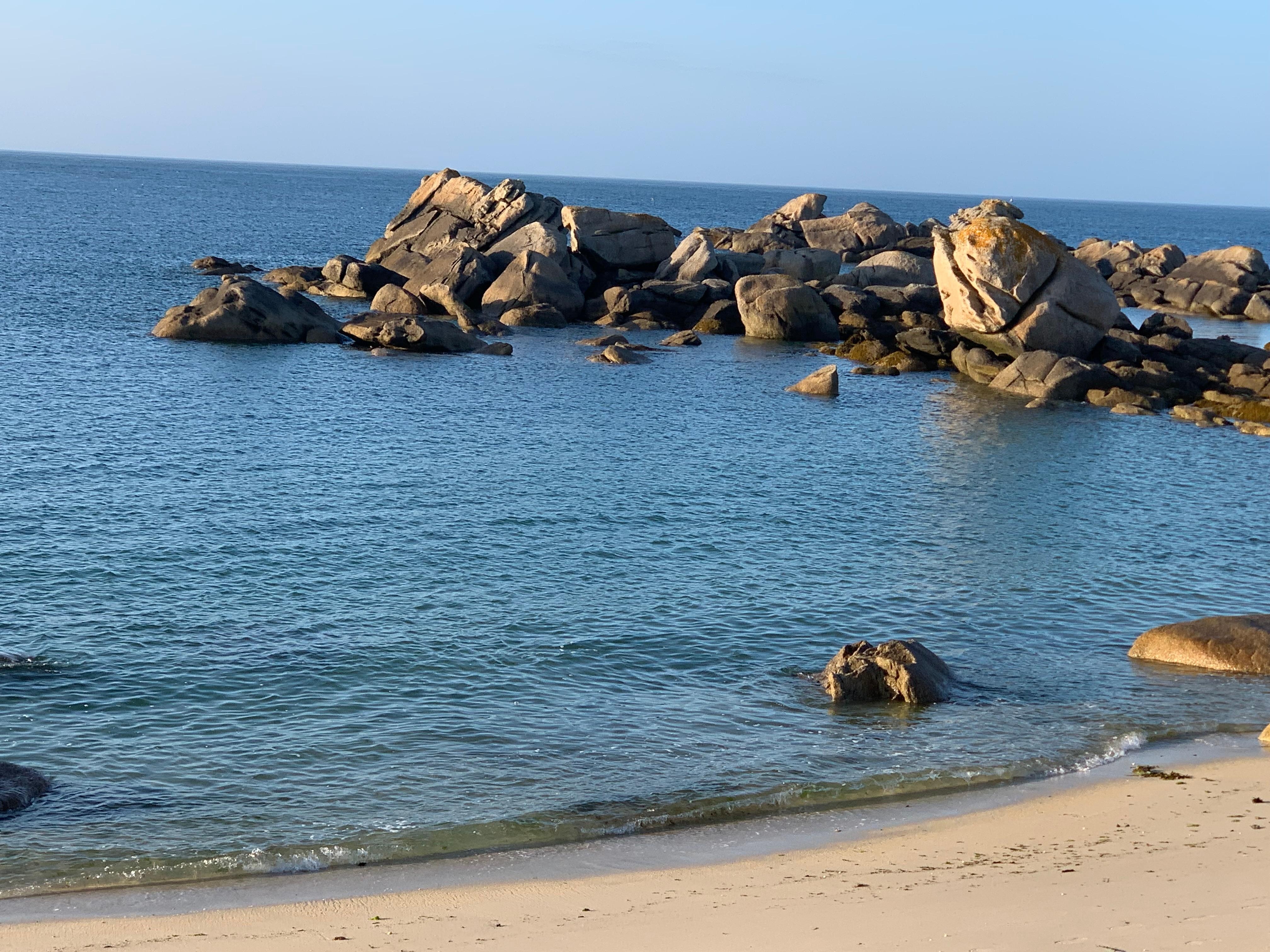 La plage est toute proche 