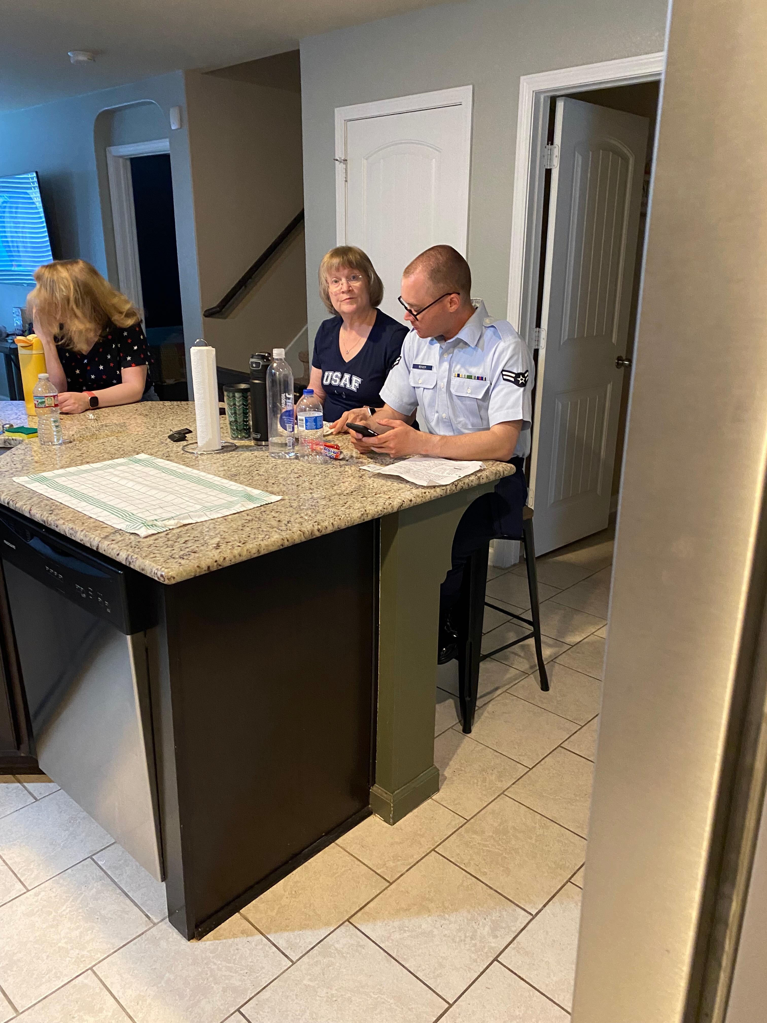 Kitchen bar. 