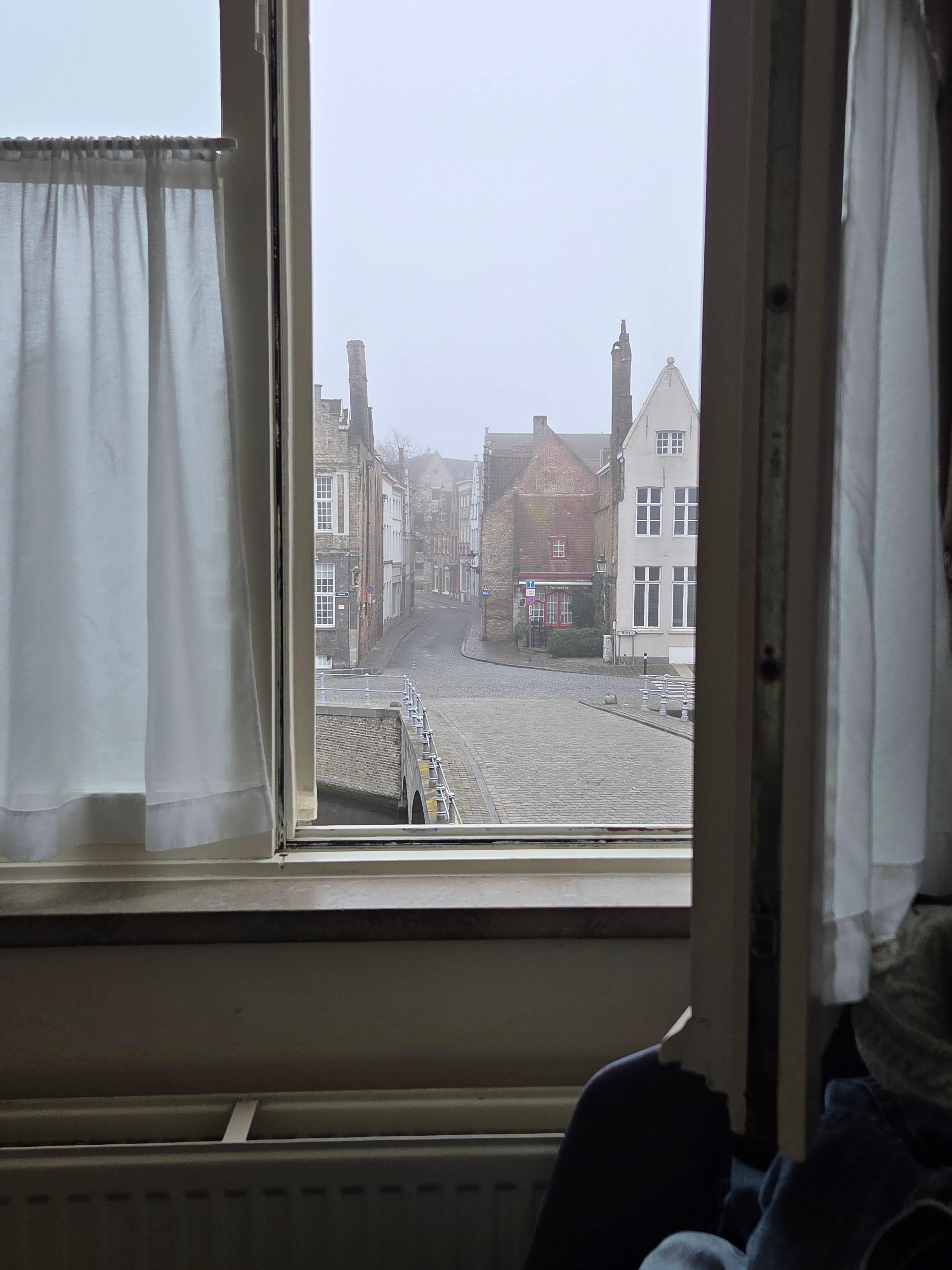 View from the room, room 8 if you want to request. 