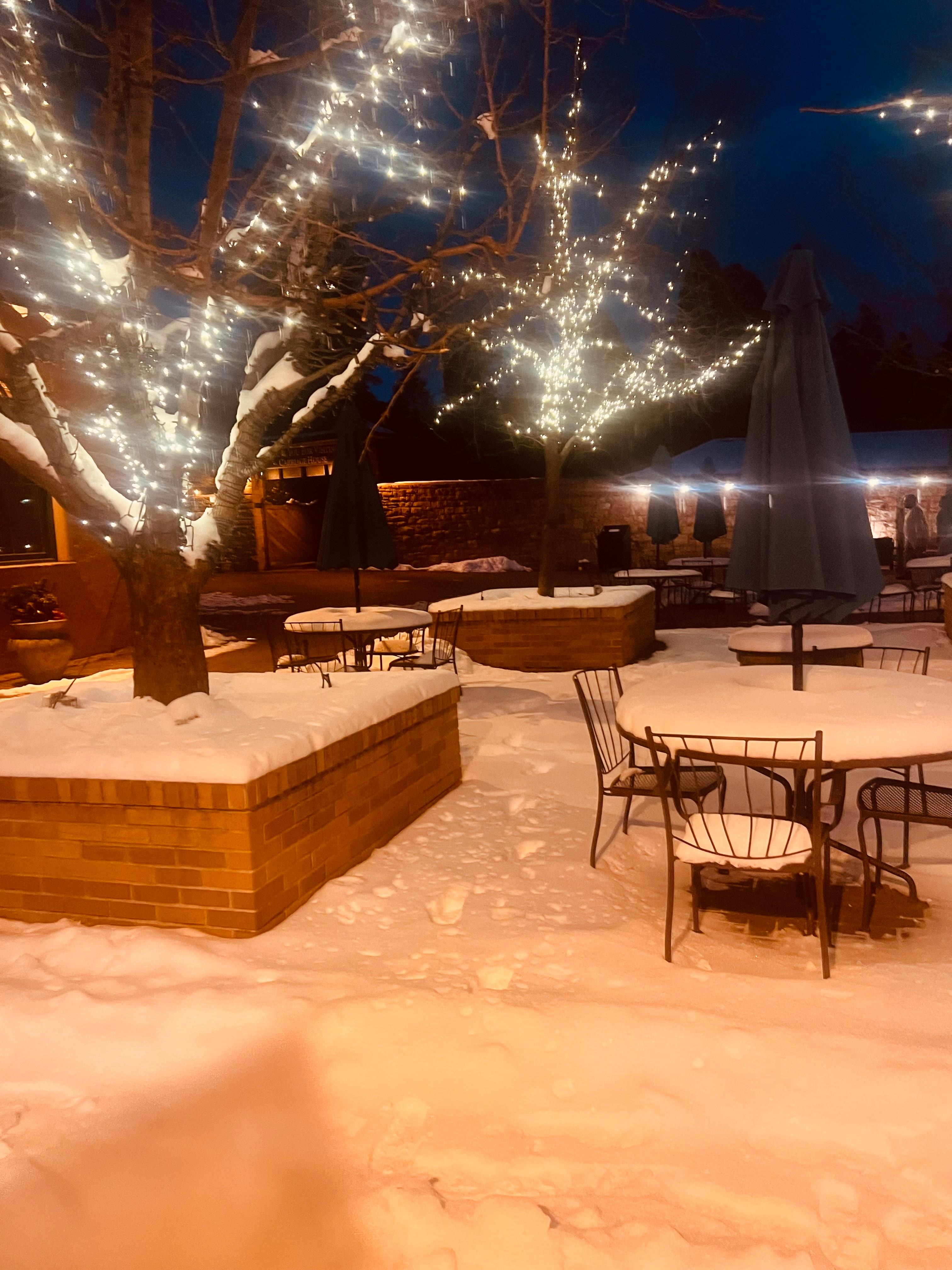 Carriage house courtyard 