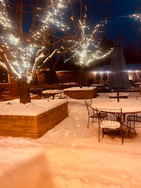 Carriage house courtyard