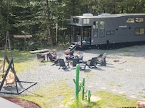 Firepit and trailer